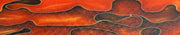 Acrylic Pen Blank 1" x 1" x 6" Tye Dye BTW - Wood Acrylic Supply