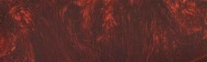 1" x 1 1/2" x 6" Knife Blank (1 pc) Red Russet Acrylester #09
