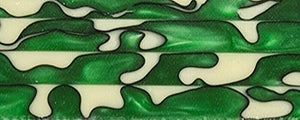 Emerald Sands BTW44KSL Acrylic (1 pc) Knife Scales 3/8" x 1 1/2" x 5"