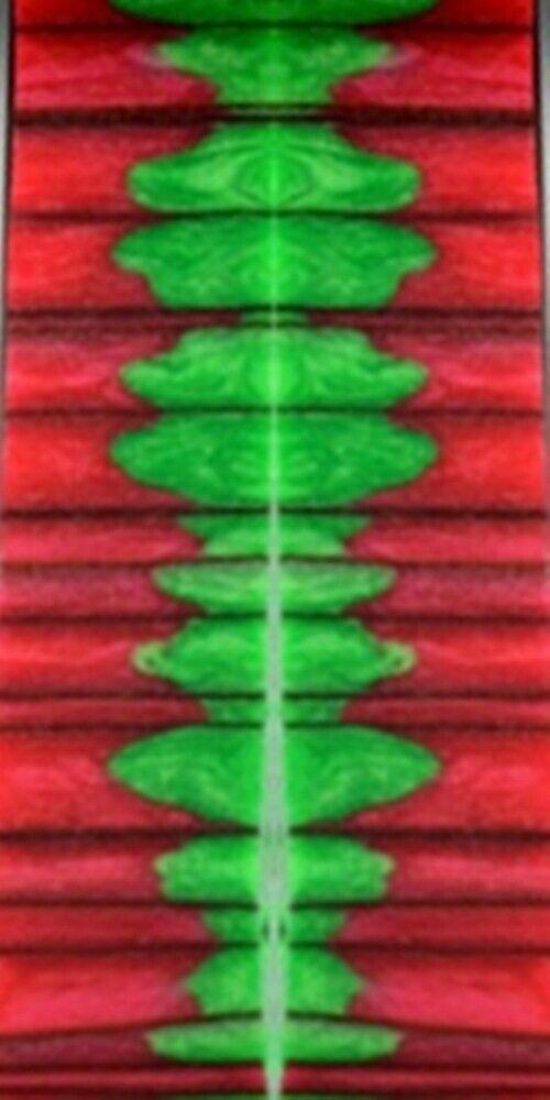 Wild Watermelon Genesis Acrylester (2 PC) Mini Knife Scales 3/16 x 3/4 x 5 - Wood Acrylic Supply