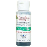 Teal Green Cactus Juice Stabilizing Dye 2 oz net weight by TurnTex Woodworks - Wood Acrylic Supply