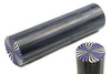 Lilac Zebra Poly BTW129CU Acrylic (1 pc) Round Turning 1 1/2" x 4"