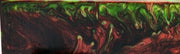 Froggy Burgundy Inlace Acrylester #43 (2 pc) Knife Scales 3/8" x 1 1/2" x 6" - Wood Acrylic Supply