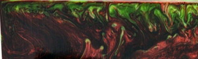 Froggy Burgundy Inlace Acrylester #43 (2 pc) Knife Scales 3/8