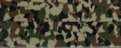 Woodland Camo Fleck BTW127KSM Acrylic (2 pc) Knife Scales 1/4