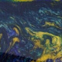 1" x 1 1/2" x 6" Knife Blank (1 pc) Blue Lagoon Acrylester #139