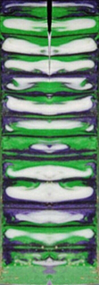 Genesis Mardi Gras Acrylester (2 PC) Mini Knife Scales 3/16 x 3/4 x 5 - Wood Acrylic Supply