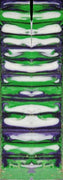 Genesis Mardi Gras Acrylester (2 PC) Mini Knife Scales 3/16 x 3/4 x 5 - Wood Acrylic Supply
