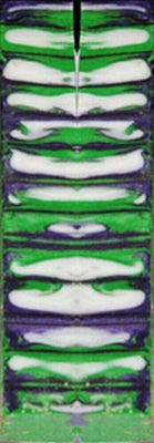 Genesis Mardi Gras Acrylester (2 PC) Mini Knife Scales 3/16 x 3/4 x 5 - Wood Acrylic Supply