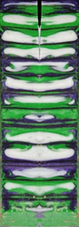 Genesis Mardi Gras Acrylester (2 PC) Mini Knife Scales 3/16 x 3/4 x 5 - Wood Acrylic Supply