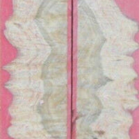 Hybrid Mallee Burl-Red (2 pc) Knife Scales 3/16" x 3/4" x 5" - (31) - Wood Acrylic Supply