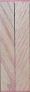 Hybrid Tiger Oak-Pink (2 pc) Knife Scales 1/4" x 3/4" x 5" - (44) - Wood Acrylic Supply