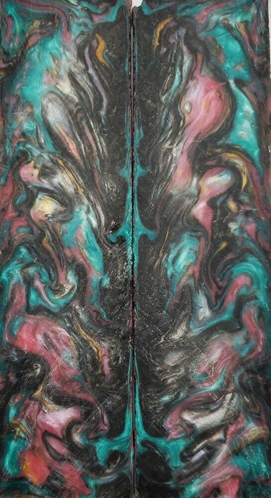 Abalone Acrylester #41 (2 pc) Knife Scaless 1/4" x 1 1/2" x 6"