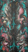 Abalone Acrylester #41 (2 pc) Knife Scaless 1/4" x 1 1/2" x 6"