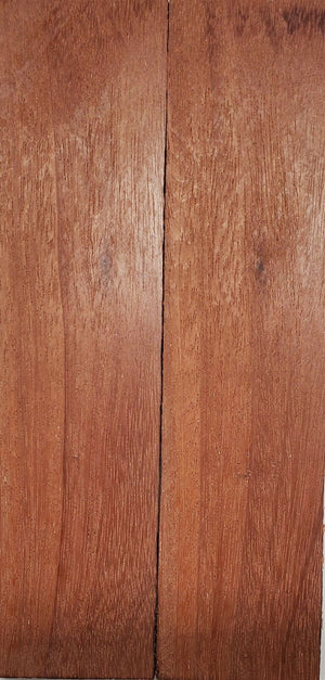 Mahogany Santos (2 pc) Knife Scales 1/4" x 1 1/2" x 6" - (29) - Wood Acrylic Supply