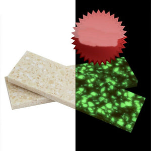 Glow Stonez Knife Scales #03 - Kryptonite 5/16"x1 1/2" x 5" (2 pc)