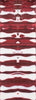 Peppermint Stick Genesis Acrylester (2 PC) Mini Knife Scales 3/16 x 3/4 x 5 - Wood Acrylic Supply