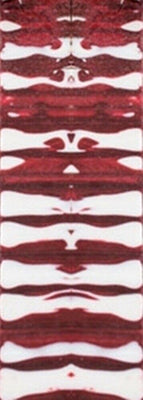 Peppermint Stick Genesis Acrylester (2 PC) Mini Knife Scales 3/16 x 3/4 x 5 - Wood Acrylic Supply
