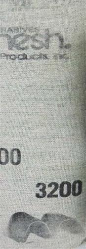 Micro-Mesh Regular Finishing Sheet 1 pc 1 1/2" x 6" 3200 grit sheet - Wood Acrylic Supply