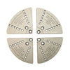 NOVA Mini Cole Chuck Accessory Jaw Set - Wood Acrylic Supply