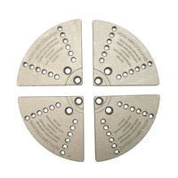 NOVA Mini Cole Chuck Accessory Jaw Set - Wood Acrylic Supply