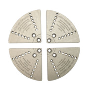 NOVA Mini Cole Chuck Accessory Jaw Set - Wood Acrylic Supply