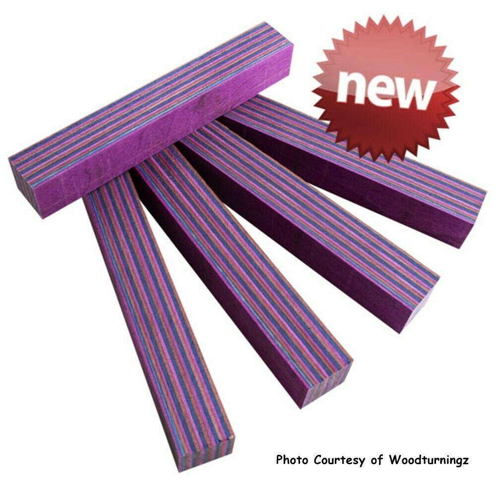 Frogwood #03 - Hummingbird (1 Pc) Pen Blank 3/4" x 5" - Wood Acrylic Supply