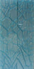 Light Aqua Designed Acrylic (2 pc) Knife Scaless 3/16" x 1 1/2" x 6" - 0432