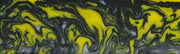 Yellow Damascus Acrylester #124 (2 pc) Knife Scaless 3/16" x 1 1/2" x 6"