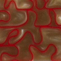 Red Rocks BTW99Mini Acrylic (2 pc) Mini Knife Scales 3/16" x 1" x 6" Red Rocks BTW99Mini - Wood Acrylic Supply