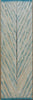 Hybrid Tiger Oak-Green (2 pc) Knife Scales 3/16" x 3/4" x 5" - (46) - Wood Acrylic Supply