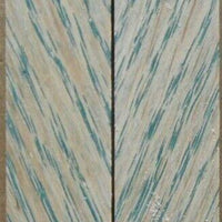 Hybrid Tiger Oak-Green (2 pc) Knife Scales 3/16" x 3/4" x 5" - (46) - Wood Acrylic Supply