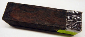 Ziricote (1 pc) Game Call 1 1/2"sq x 6" - 2446 - Wood Acrylic Supply