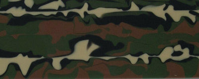 Woodland Camo BTW126KSM Acrylic (2 pc) Knife Scale 1/4