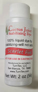 Scarlet Fire Cactus Juice Stabilizing Dye (1) 2 oz net weight by TurnTex