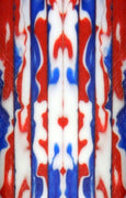 Acrylic Mini Knife Scale 3/16" x 1 1/2" x 6" Patriot - Wood Acrylic Supply