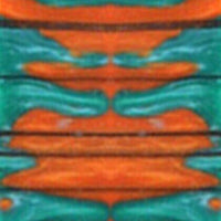 Genesis Santa Fe Acrylester (2 PC) Mini Knife Scales 3/16 x 3/4 x 5 - Wood Acrylic Supply