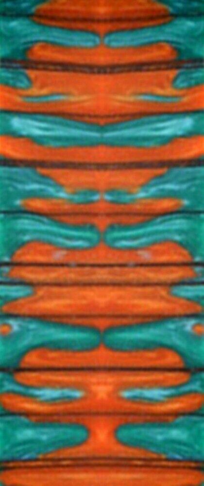 Genesis Santa Fe Acrylester (2 PC) Mini Knife Scales 3/16 x 3/4 x 5 - Wood Acrylic Supply