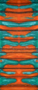 Genesis Santa Fe Acrylester (2 PC) Mini Knife Scales 3/16 x 3/4 x 5 - Wood Acrylic Supply