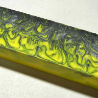 Yellow Damascus Acrylester #124 1 1/2" x 1 1/2" x 6" Game Call (1 pc) - Wood Acrylic Supply