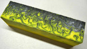 Yellow Damascus Acrylester #124 1 1/2" x 1 1/2" x 6" Game Call (1 pc) - Wood Acrylic Supply