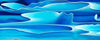Blue Topaz Water BTW14BS Acrylic (1 pc) Bottle Stopper 1 1/2"sq x 2 3/4" Blue Topaz Water BTW14BS - Wood Acrylic Supply