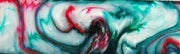 1" x 1 1/2" x 6" Knife Blank (1 pc) Christmas Swirl Acrylester #33