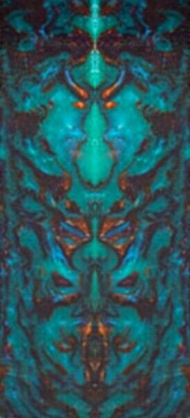 Patina Passion Acrylester #133 (2 pc) Mini Knife Scaless 3/16" x 3/4" x 5"