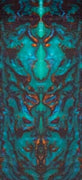 Patina Passion Acrylester #133 (2 pc) Mini Knife Scaless 3/16" x 3/4" x 5"