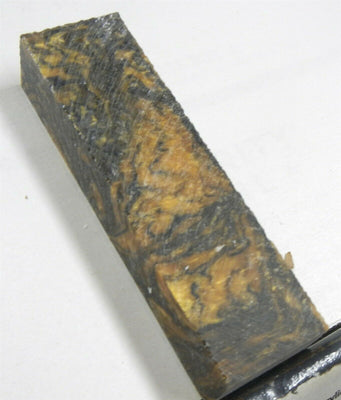 Black & Gold Acrylester #47 (1 pc) Knife Blank 1