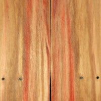 Box Elder Burl Stabilized Clear (2 pc) Knife Scales 3/8" x 1 1/2" x 6" - 1191 - Wood Acrylic Supply