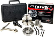 Nova 48306 G3 Lite Pen Turning Chuck Bundle Direct Thread 1” x 8TPI