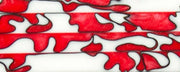 Red Huskers BTW98Mini Acrylic (2 pc) Mini Knife Scales 3/16" x 1" x 6" Red Huskers BTW98Mini - Wood Acrylic Supply