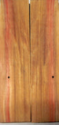 Box Elder Burl Stabilized Clear (2 pc) Knife Scales 3/8" x 1 1/2" x 6" - 1192 - Wood Acrylic Supply